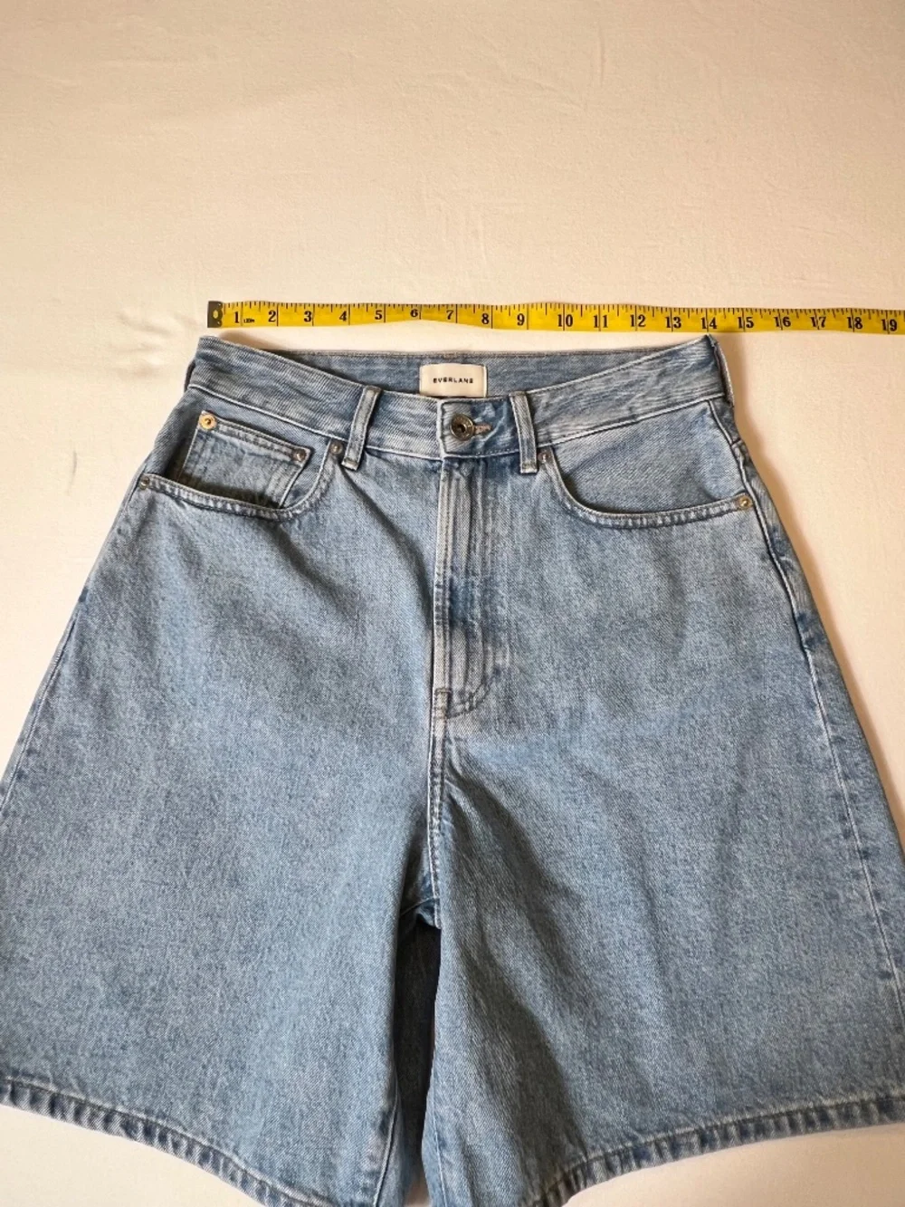 Everlane The Long A-Line Denim Short